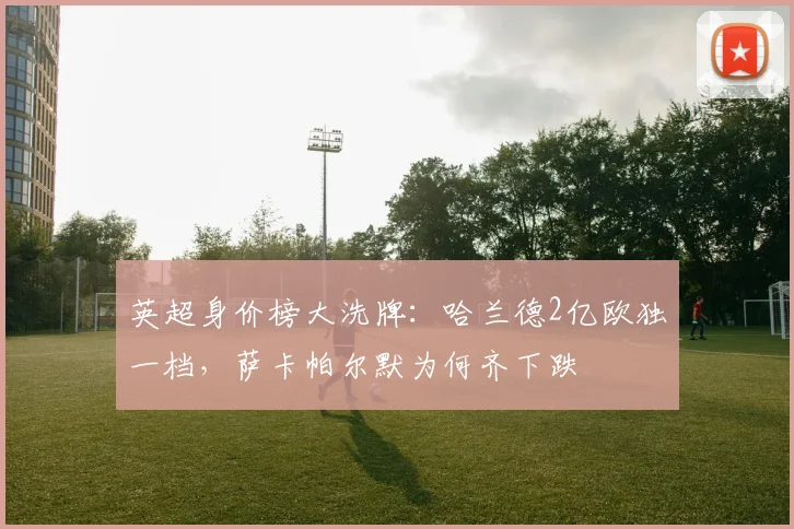 英超身价榜大洗牌：哈兰德2亿欧独一档，萨卡帕尔默为何齐下跌